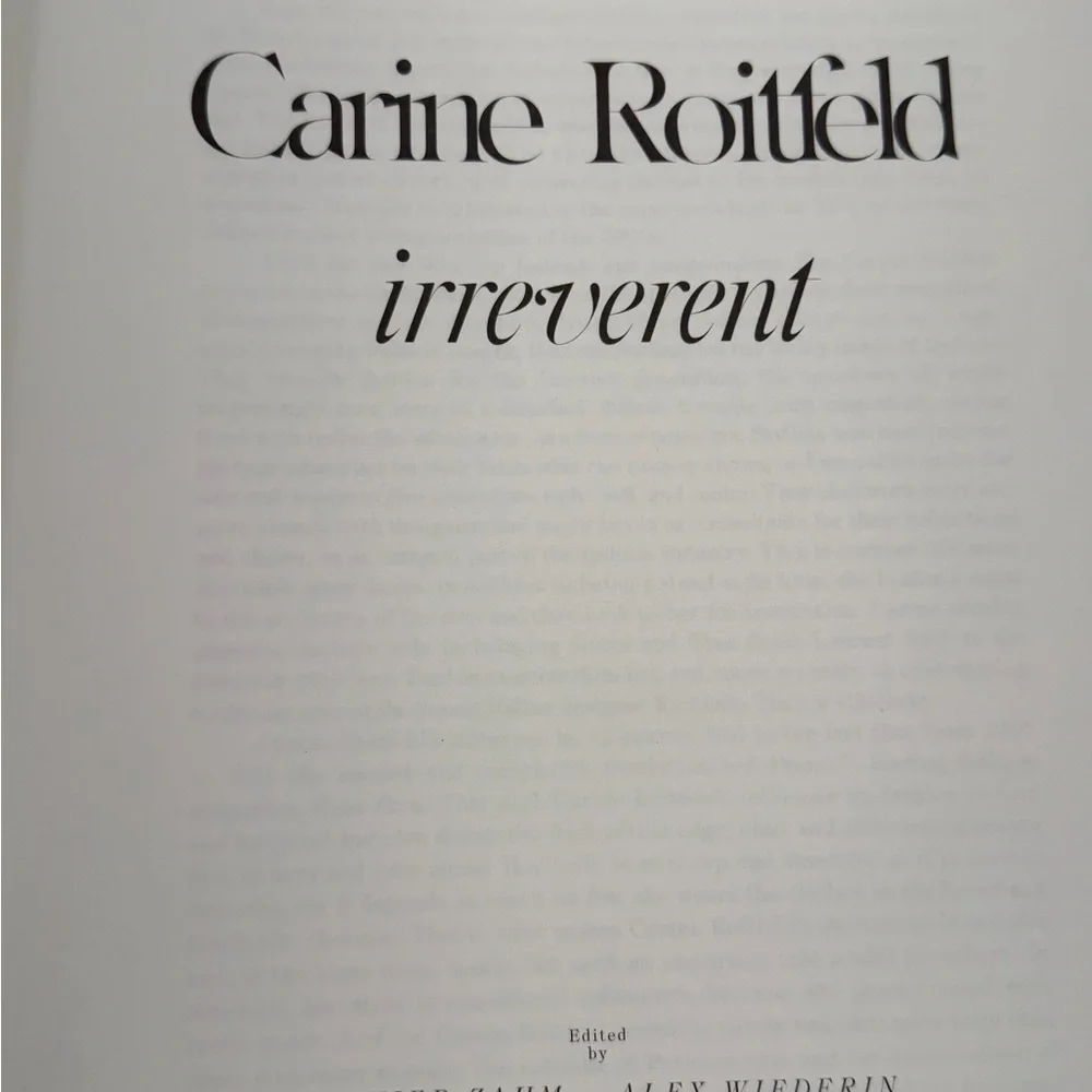 Carine Roitfeld Irreverent Book Set - Picture 12 of 16